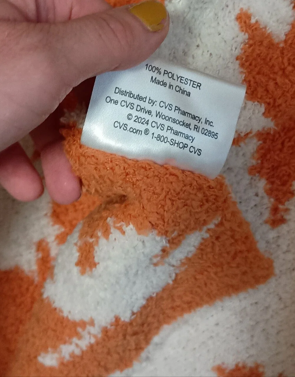 Fall Leaf Fuzzy Knit Blanket